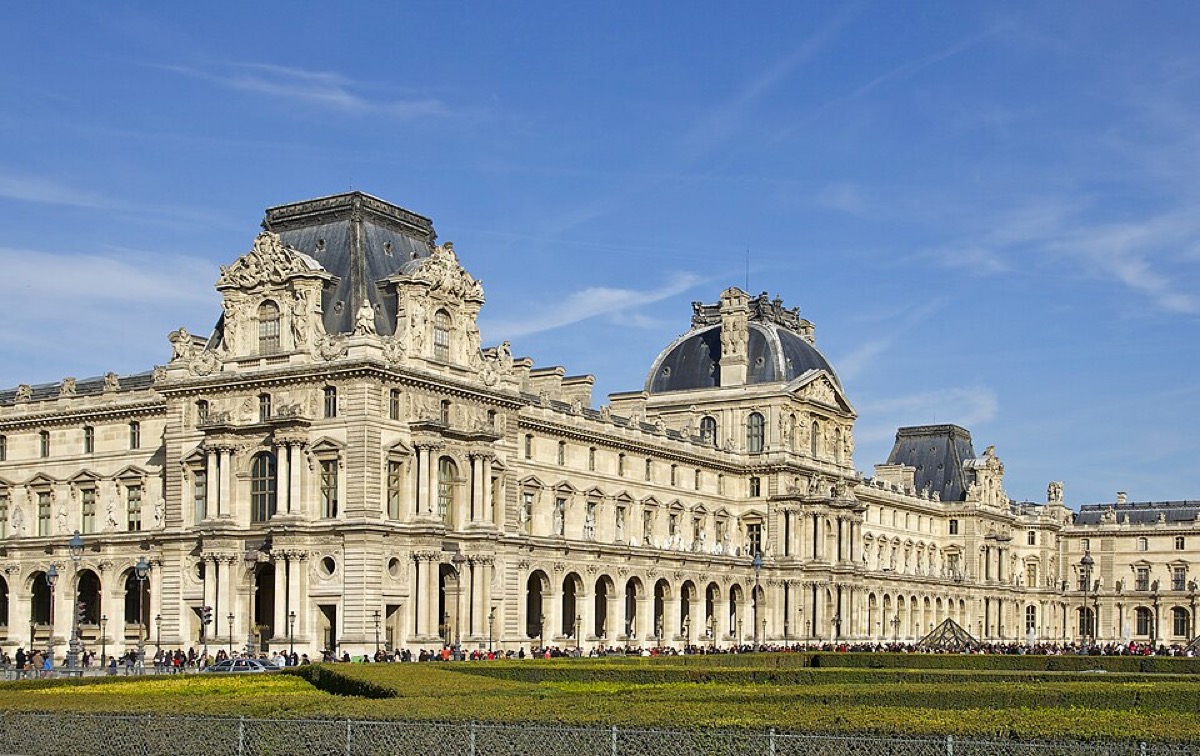 The Richelieu wing of the Louvre