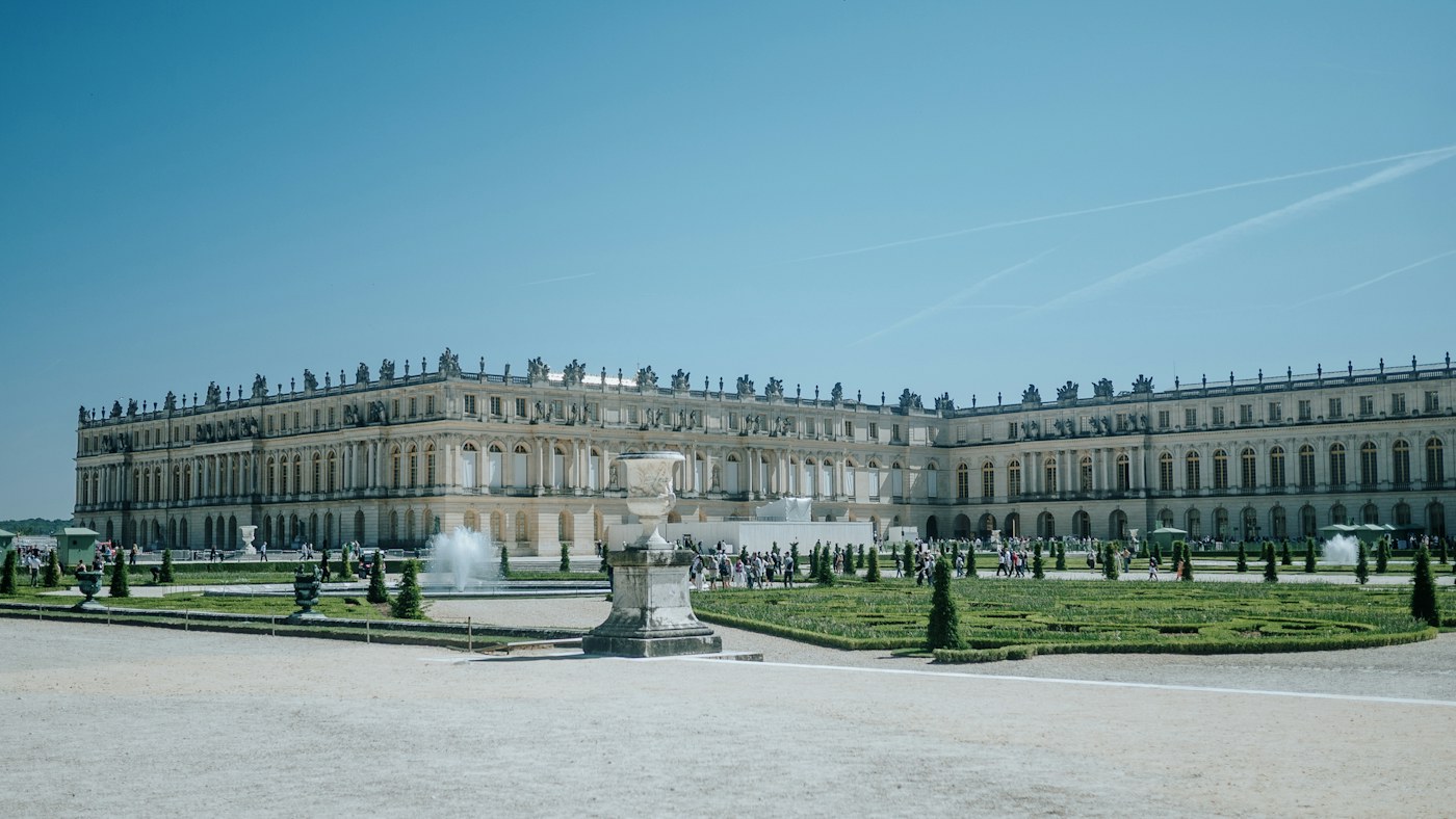 The palace and formal gardens at Versailles
