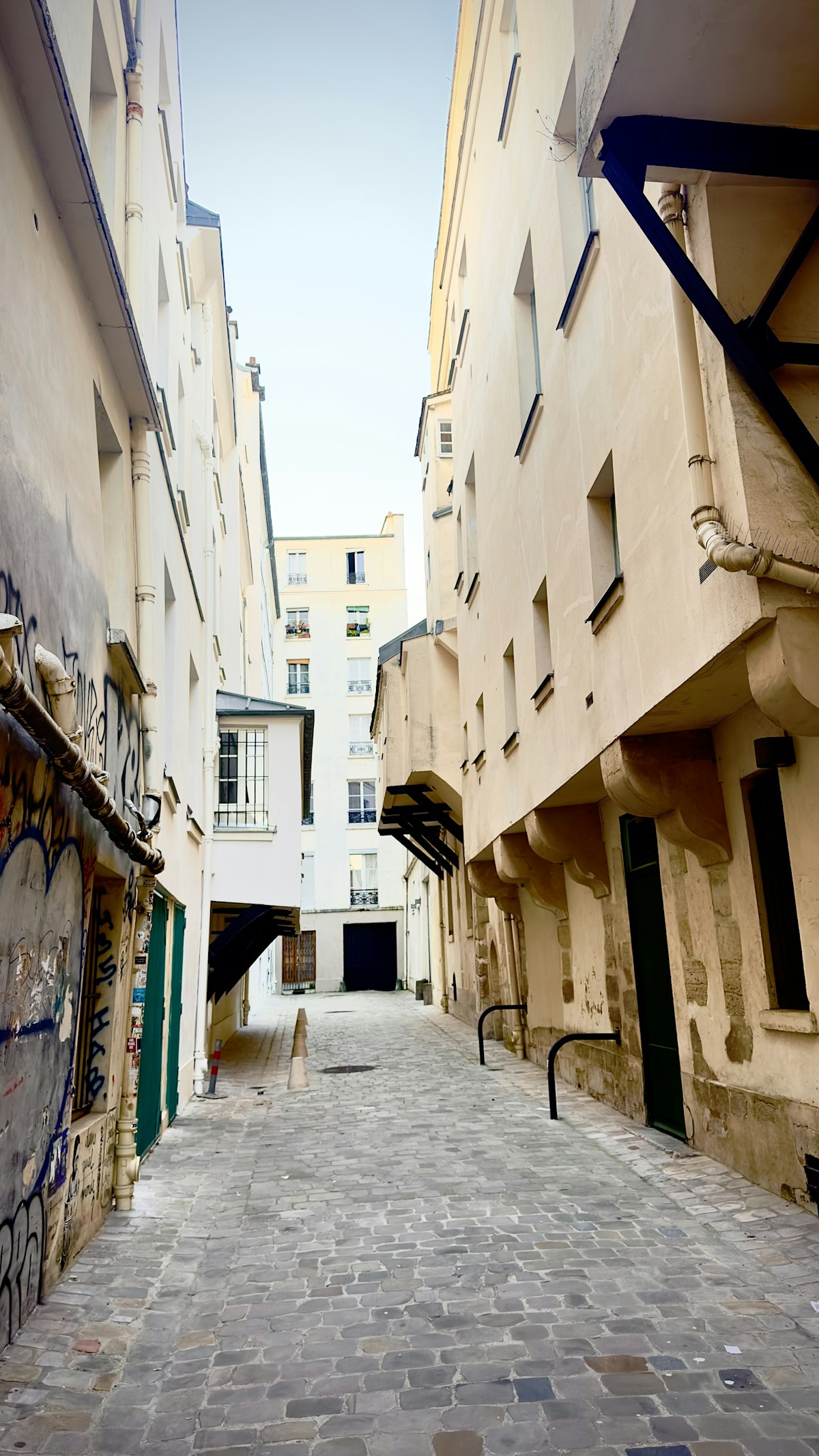 A narrow street in the Marais